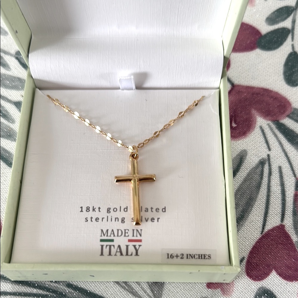 Gold Cross Necklace